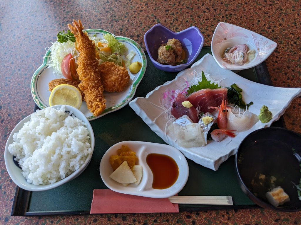 磯料理 山水の料理